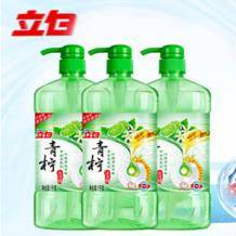 立白青柠洗洁精1kg*3瓶 清新去油，家庭清洁的超值之选