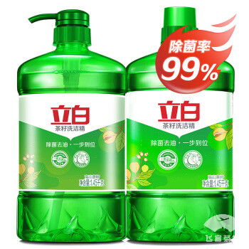 立白 茶籽洗洁精 1.45kg 2瓶 商品好价